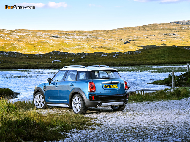 Images of MINI Cooper S Countryman ALL4 Exterior Optic Pack (F60) 2017 (640 x 480)