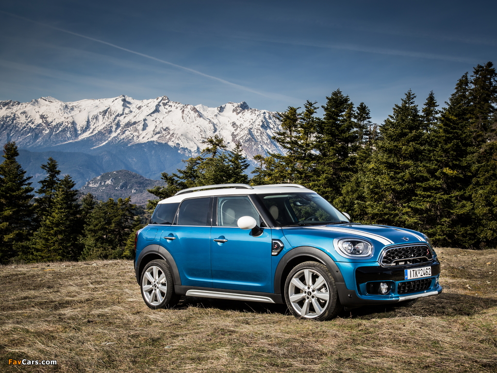 Images of MINI Cooper S Countryman ALL4 Exterior Optic Pack (F60) 2017 (1024 x 768)