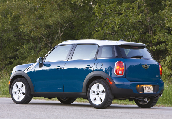 Mini Cooper Countryman US-spec (R60) 2010–13 images