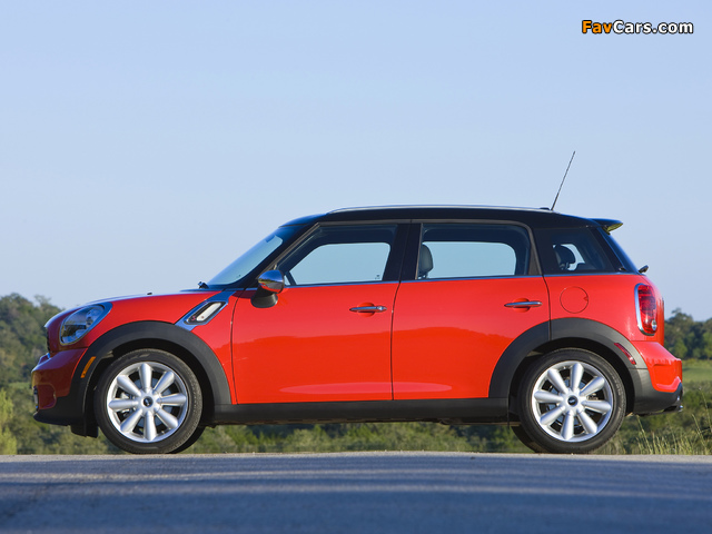 Mini Cooper S Countryman US-spec (R60) 2010–13 photos (640 x 480)