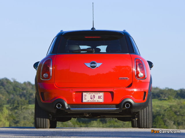 Mini Cooper S Countryman US-spec (R60) 2010–13 pictures (640 x 480)