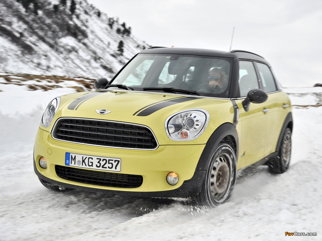 Mini Cooper D Countryman All4 (R60) 2010–13 pictures (1024 x 768)