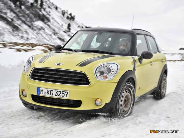 Mini Cooper D Countryman All4 (R60) 2010–13 pictures (640 x 480)