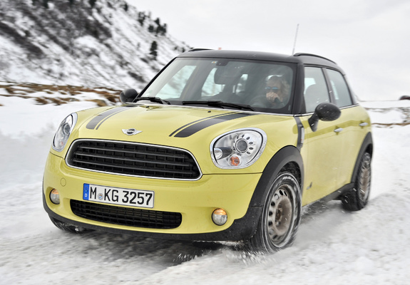 Mini Cooper D Countryman All4 (R60) 2010–13 pictures