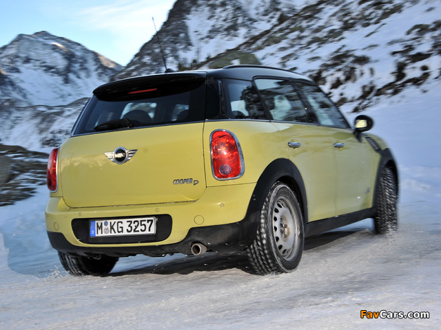 Mini Cooper D Countryman All4 (R60) 2010–13 wallpapers (640 x 480)