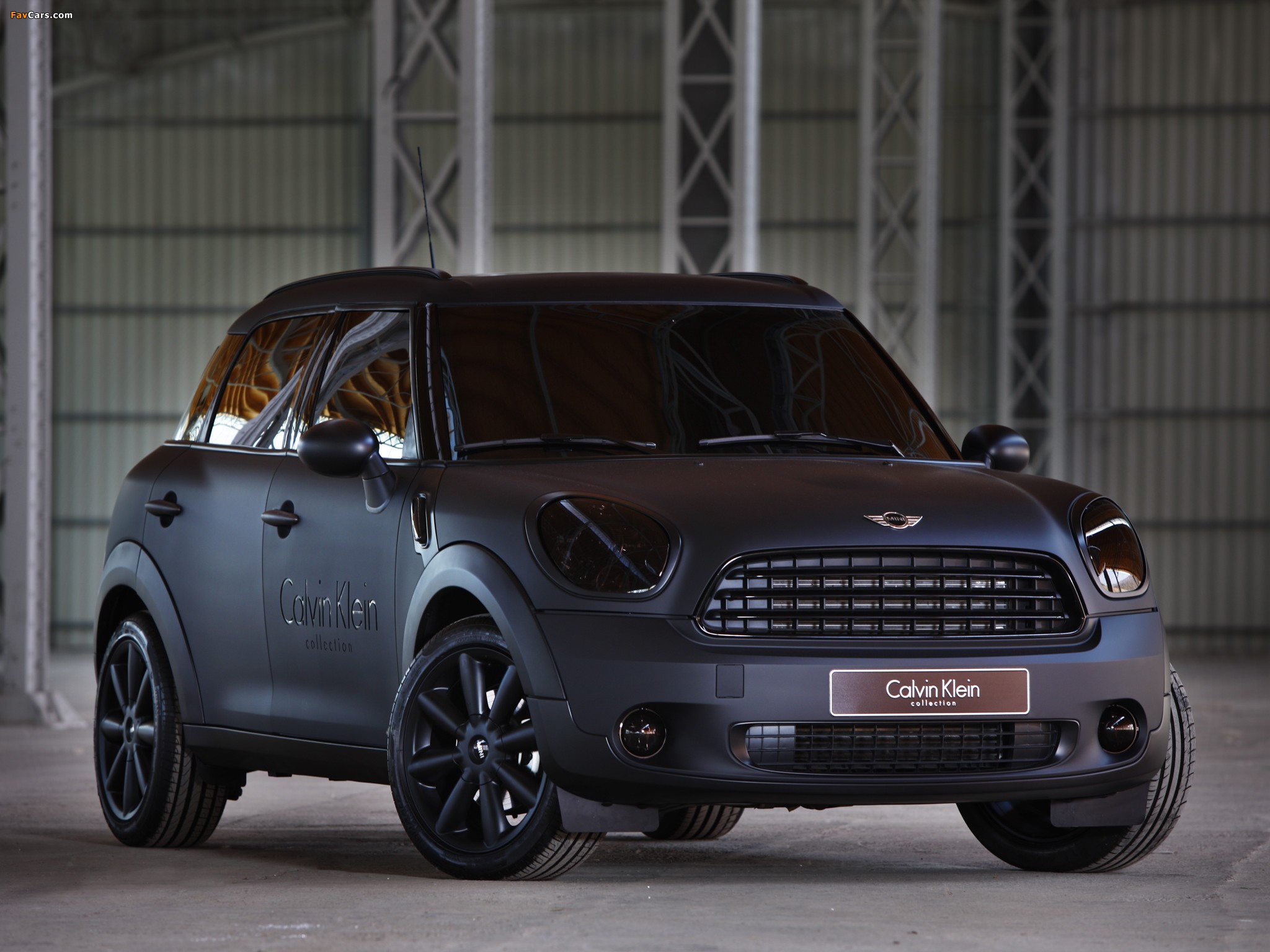 Mini Cooper Countryman Black Edition by Calvin Klein (R60) 2010 wallpapers (2048 x 1536)