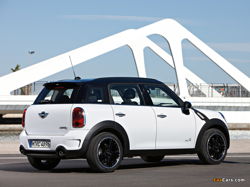 Mini Cooper S Countryman All4 (R60) 2010–13 wallpapers (800 x 600)