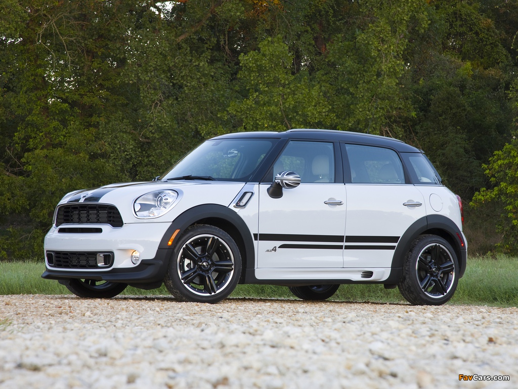 Mini Cooper S Countryman All4 US-spec (R60) 2010–13 wallpapers (1024 x 768)