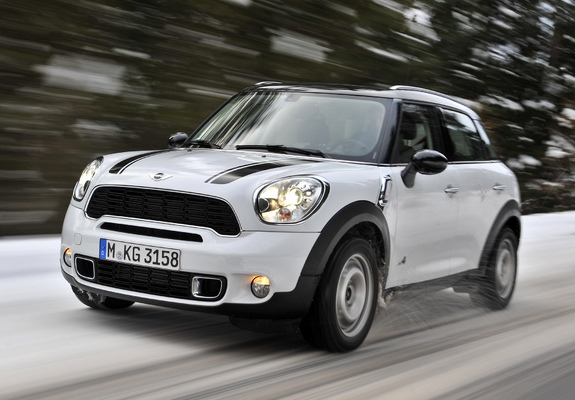 Mini Cooper D Countryman All4 (R60) 2010–13 wallpapers