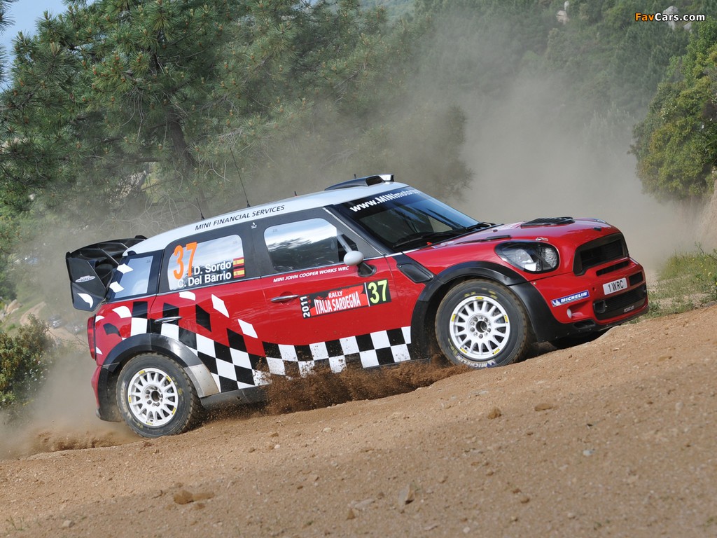 Mini John Cooper Works Countryman WRC (R60) 2011–12 pictures (1024 x 768)