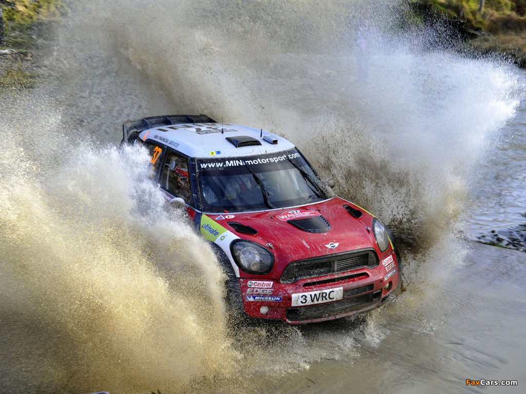 Mini John Cooper Works Countryman WRC (R60) 2011–12 wallpapers (1024 x 768)