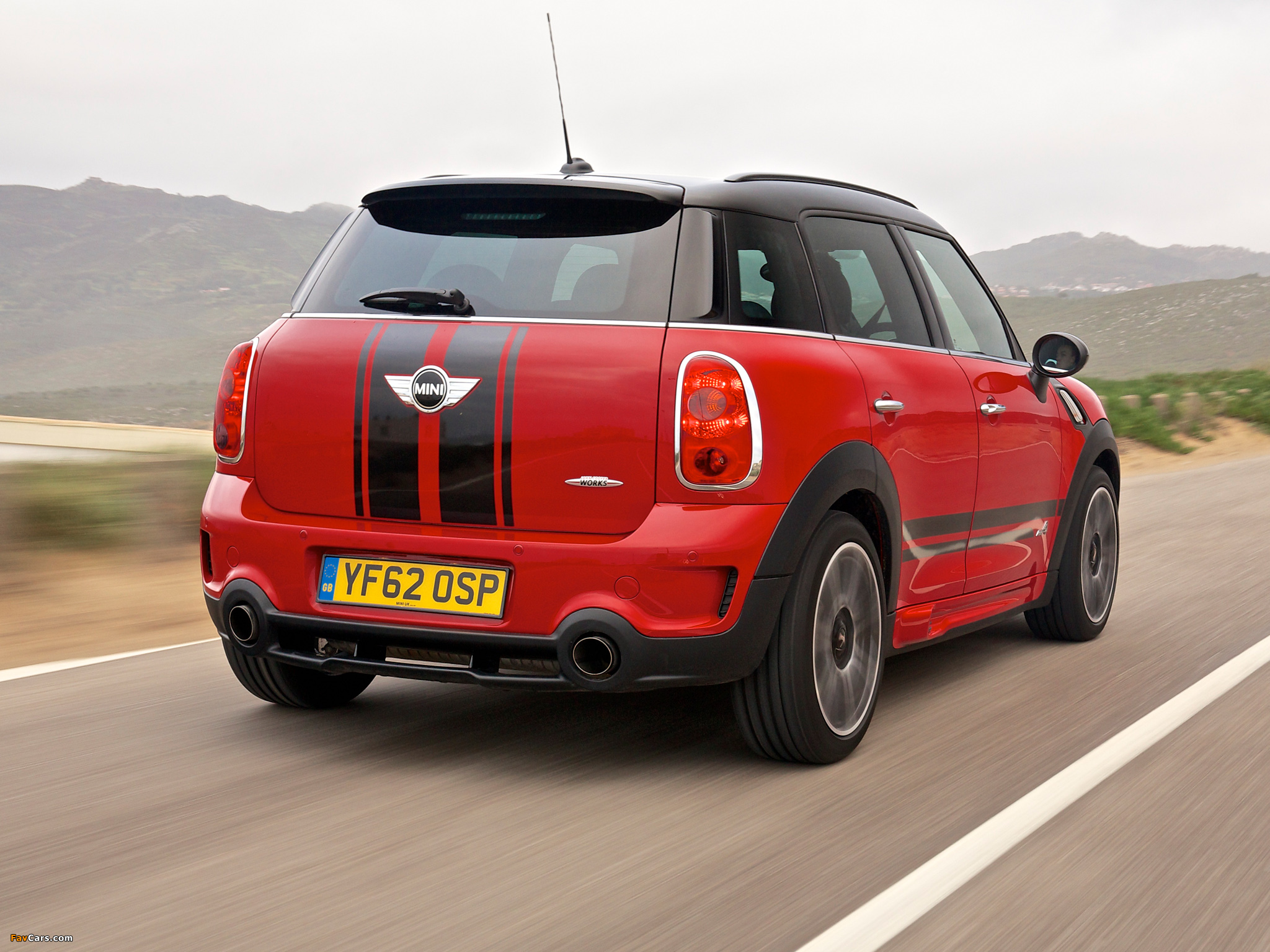 Mini John Cooper Works Countryman UK-spec (R60) 2012 images (2048 x 1536)