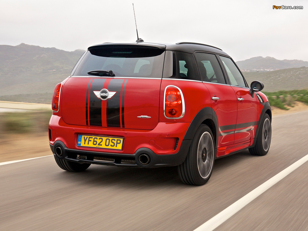 Mini John Cooper Works Countryman UK-spec (R60) 2012 images (1024 x 768)