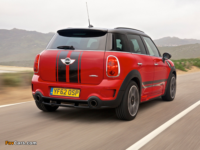 Mini John Cooper Works Countryman UK-spec (R60) 2012 images (640 x 480)