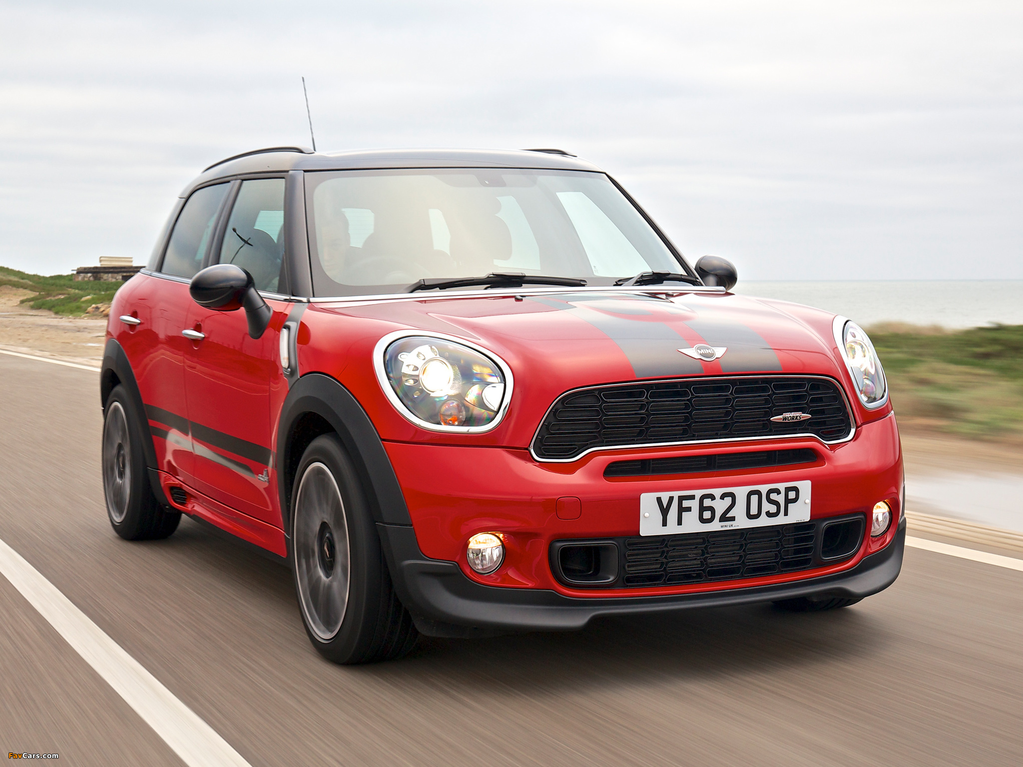 Mini John Cooper Works Countryman UK-spec (R60) 2012 photos (2048 x 1536)