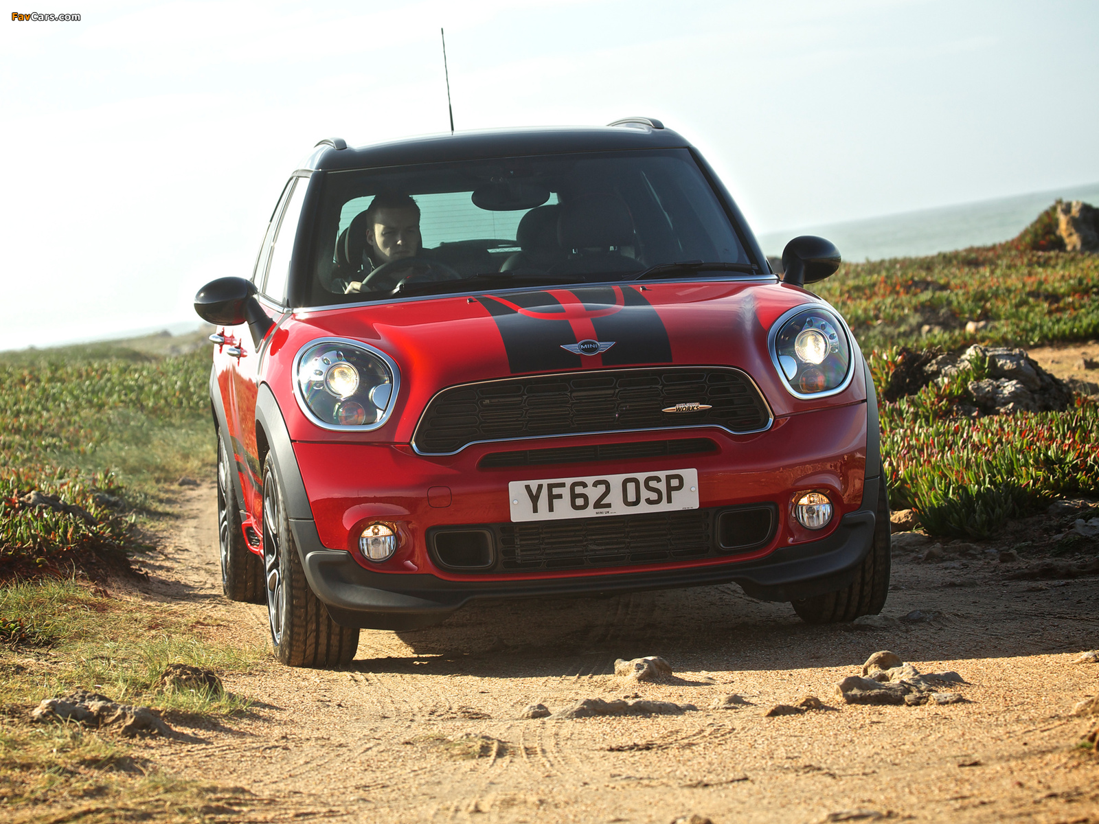 Mini John Cooper Works Countryman UK-spec (R60) 2012 pictures (1600 x 1200)