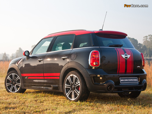 Mini John Cooper Works Countryman ZA-spec (R60) 2012 wallpapers (640 x 480)