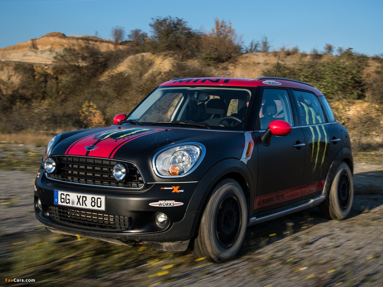 Mini Countryman Dakar Service Vehicle (R60) 2013 pictures (1280 x 960)