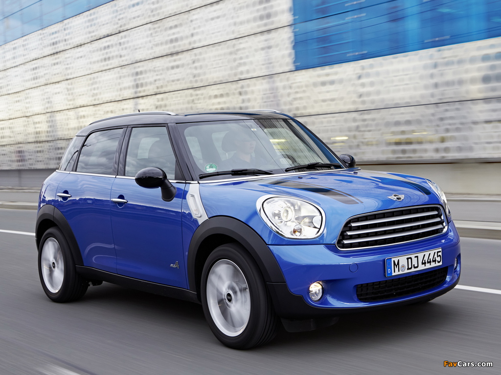 Mini Cooper Countryman All4 (R60) 2013 wallpapers (1024 x 768)