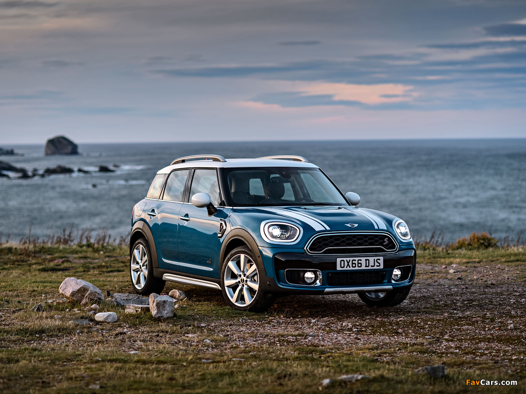 MINI Cooper S Countryman ALL4 Exterior Optic Pack (F60) 2017 pictures (1024 x 768)