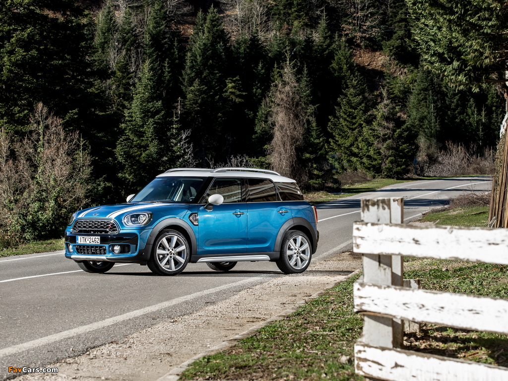 MINI Cooper S Countryman ALL4 Exterior Optic Pack (F60) 2017 wallpapers (1024 x 768)