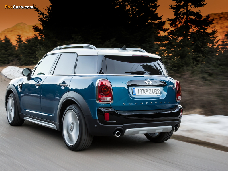 MINI Cooper S Countryman ALL4 Exterior Optic Pack (F60) 2017 wallpapers (800 x 600)