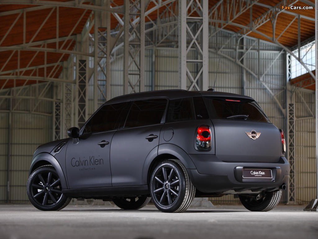 Photos of Mini Cooper Countryman Black Edition by Calvin Klein (R60) 2010 (1024 x 768)