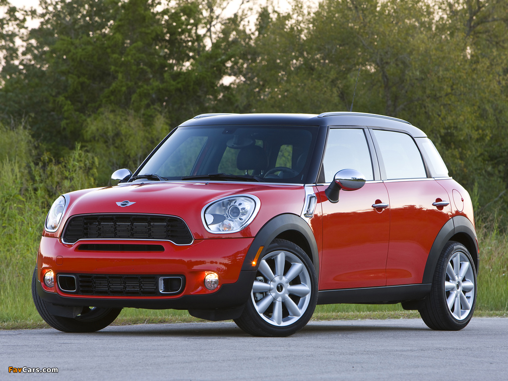 Photos of Mini Cooper S Countryman US-spec (R60) 2010–13 (1024 x 768)