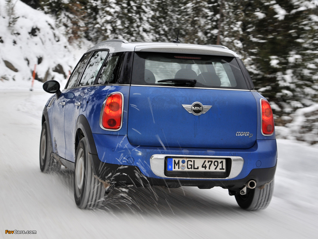 Pictures of Mini Cooper D Countryman All4 (R60) 2010–13 (1024 x 768)