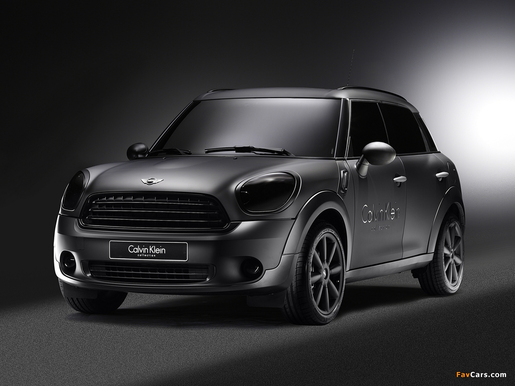 Pictures of Mini Cooper Countryman Black Edition by Calvin Klein (R60) 2010 (1024 x 768)