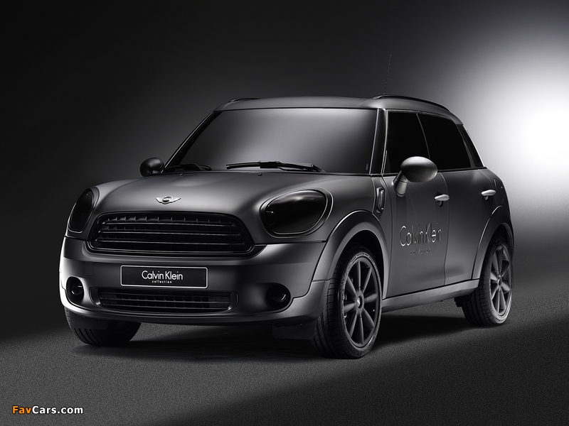 Pictures of Mini Cooper Countryman Black Edition by Calvin Klein (R60) 2010 (800 x 600)