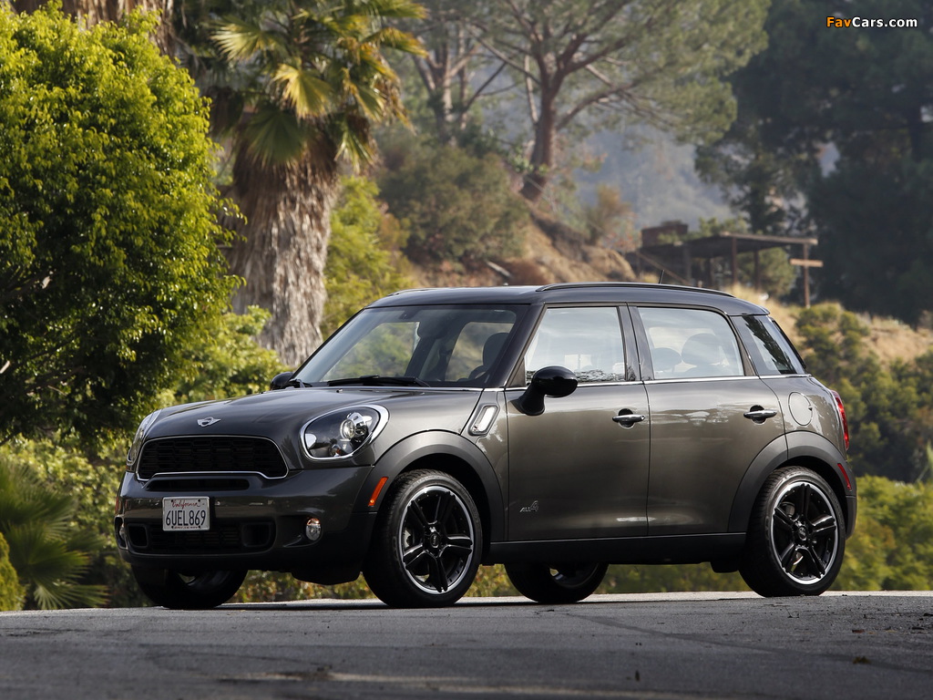 Pictures of Mini Cooper S Countryman All4 US-spec (R60) 2010–13 (1024 x 768)