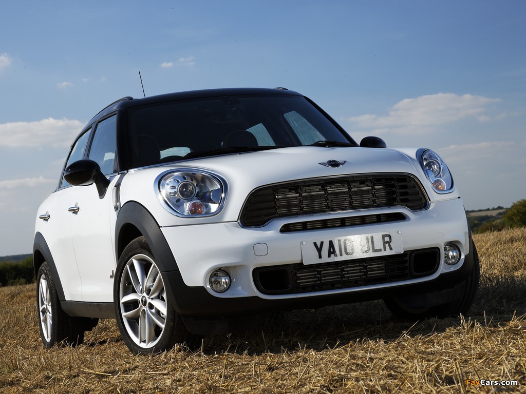 Pictures of Mini Cooper S Countryman All4 UK-spec (R60) 2010–13 (1024 x 768)