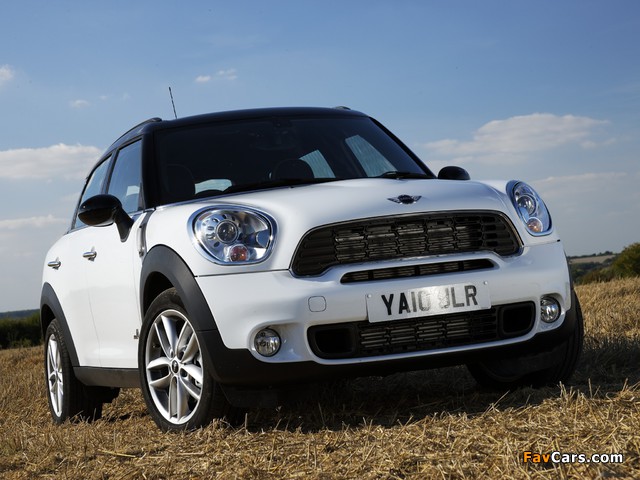 Pictures of Mini Cooper S Countryman All4 UK-spec (R60) 2010–13 (640 x 480)
