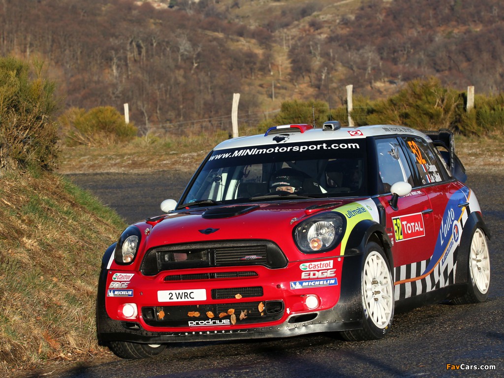 Pictures of Mini John Cooper Works Countryman WRC (R60) 2011–12 (1024 x 768)