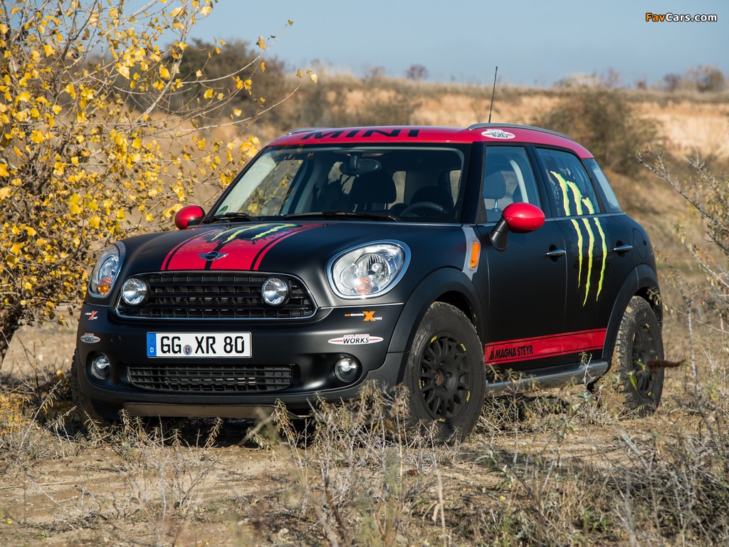 Pictures of Mini Countryman Dakar Service Vehicle (R60) 2013 (1024 x 768)