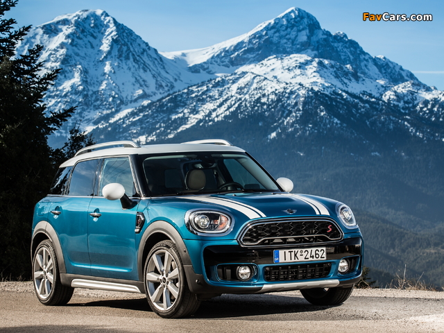 Pictures of MINI Cooper S Countryman ALL4 Exterior Optic Pack (F60) 2017 (640 x 480)