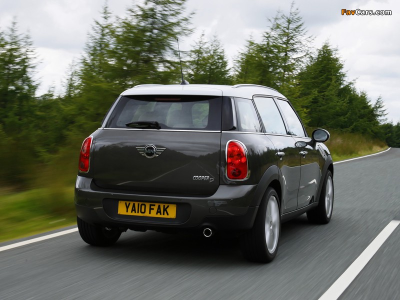 Mini Cooper D Countryman UK-spec (R60) 2010–13 wallpapers (800 x 600)