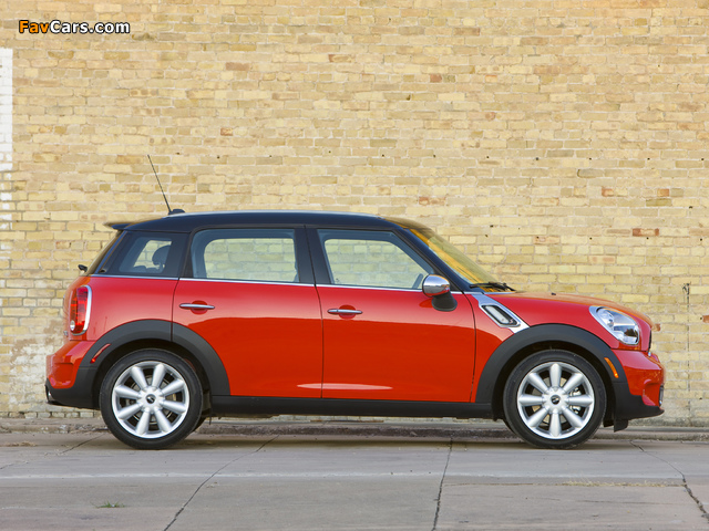 Mini Cooper S Countryman US-spec (R60) 2010–13 wallpapers (640 x 480)