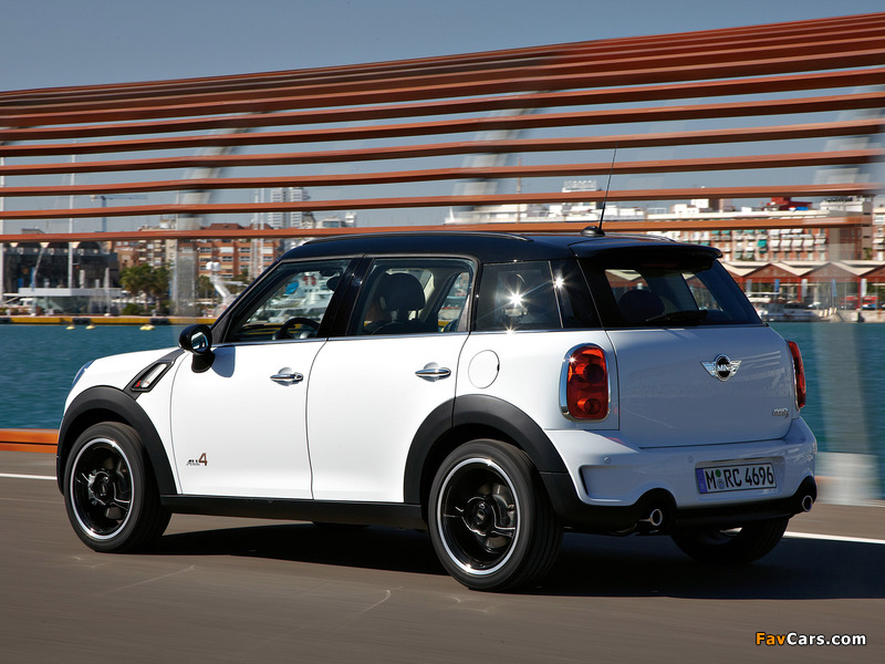 Mini Cooper S Countryman All4 (R60) 2010–13 wallpapers (800 x 600)