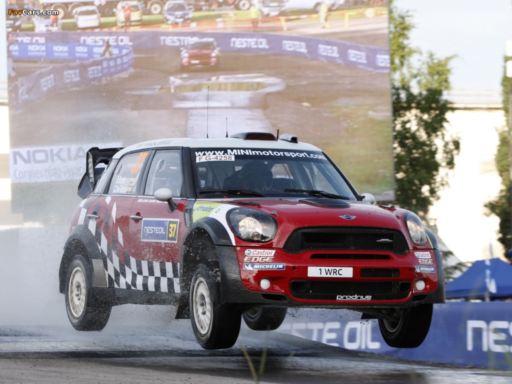 Mini John Cooper Works Countryman WRC (R60) 2011–12 wallpapers (1024 x 768)