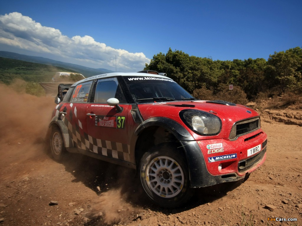 Mini John Cooper Works Countryman WRC (R60) 2011–12 wallpapers (1024 x 768)