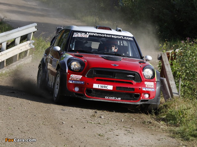 Mini John Cooper Works Countryman WRC (R60) 2011–12 wallpapers (640 x 480)