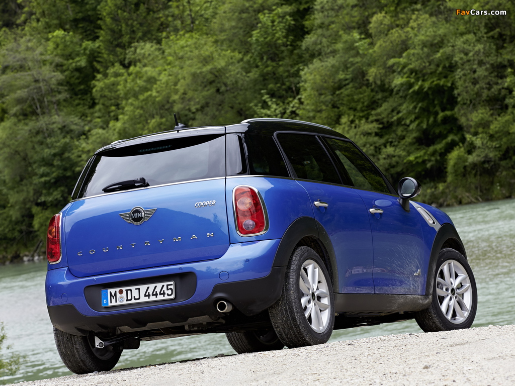 Mini Cooper Countryman All4 (R60) 2013 wallpapers (1024 x 768)