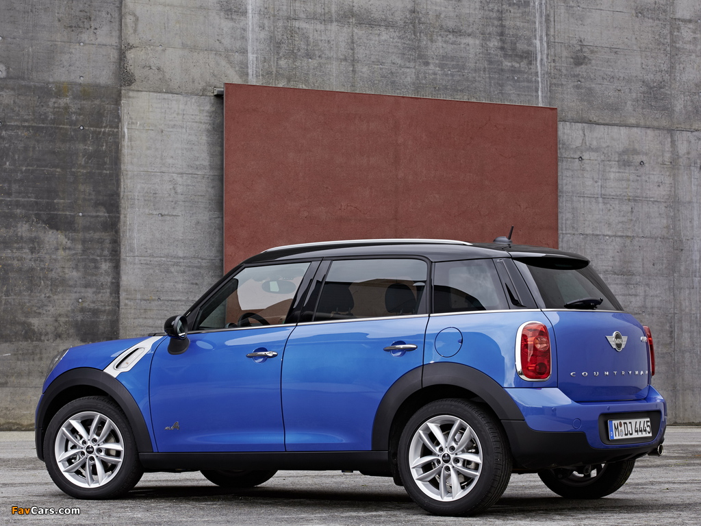 Mini Cooper Countryman All4 (R60) 2013 wallpapers (1024 x 768)