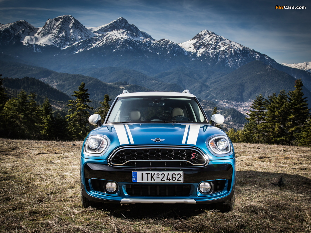 MINI Cooper S Countryman ALL4 Exterior Optic Pack (F60) 2017 wallpapers (1024 x 768)