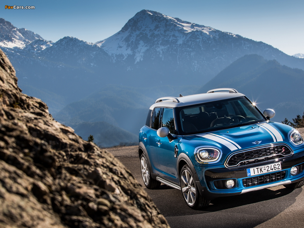 MINI Cooper S Countryman ALL4 Exterior Optic Pack (F60) 2017 wallpapers (1024 x 768)