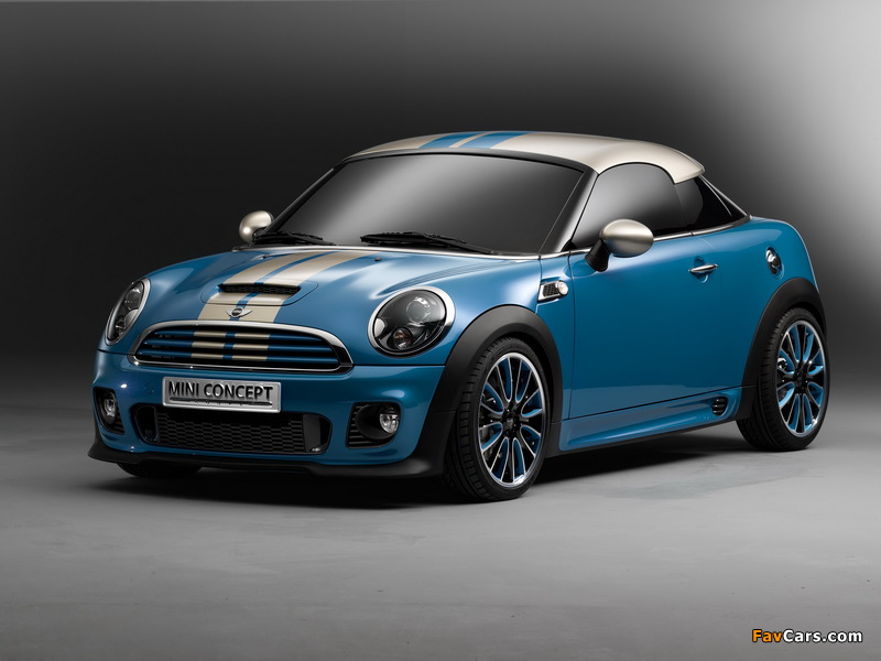 MINI Coupe Concept (R58) 2009 wallpapers (800 x 600)