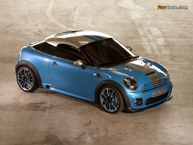 MINI Coupe Concept (R58) 2009 wallpapers (640 x 480)
