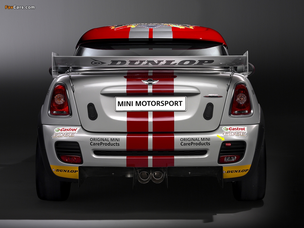 MINI John Cooper Works Coupe Endurance (R58) 2011 wallpapers (1024 x 768)